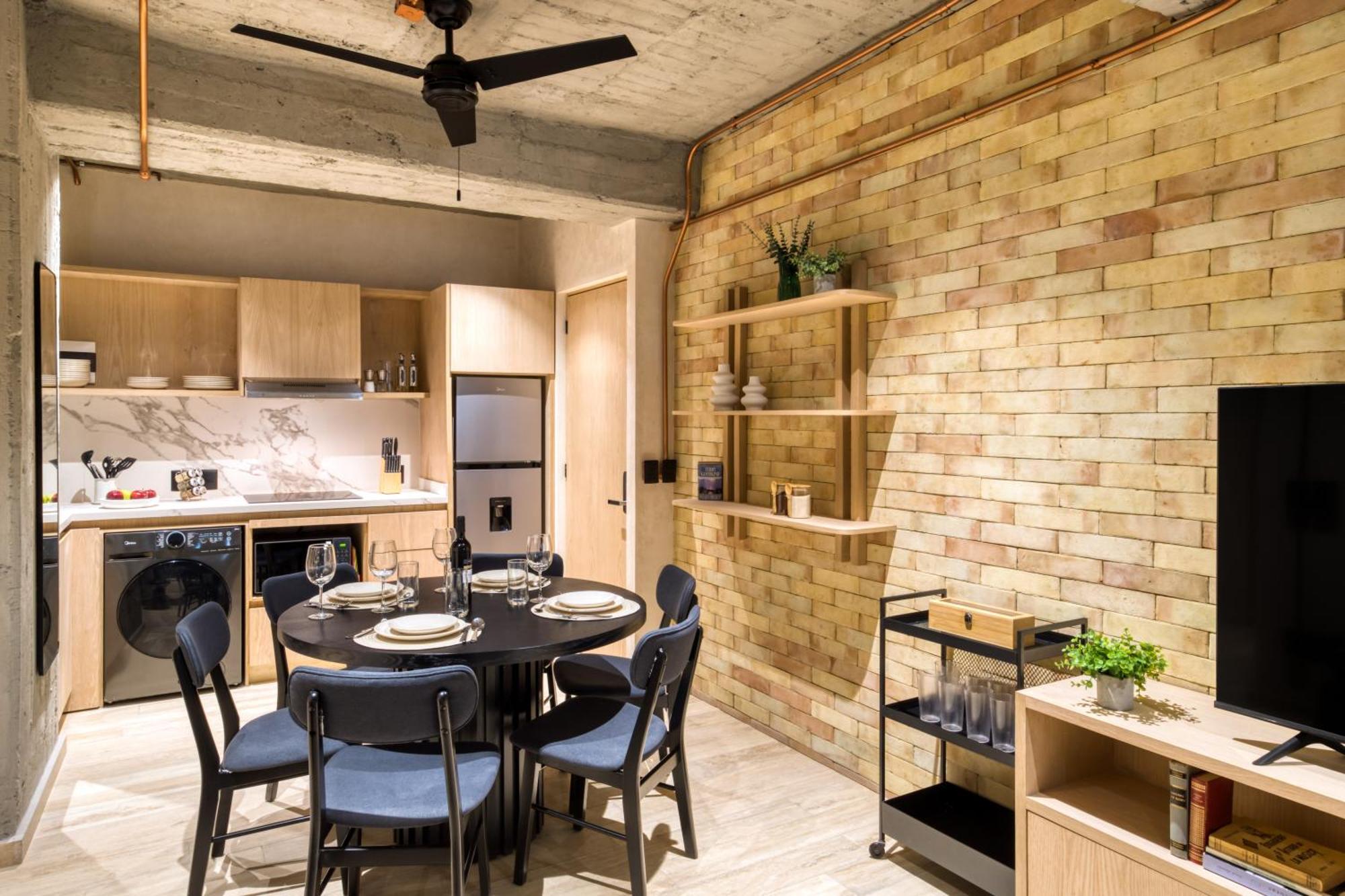 Caliza Roma Residences By Tasman Mexico City Luaran gambar